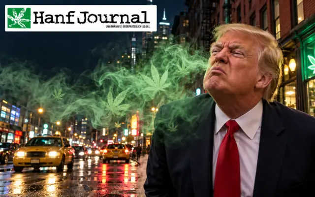 Trump riecht Cannabis – und erklärt die Großstadt zum Feindbild